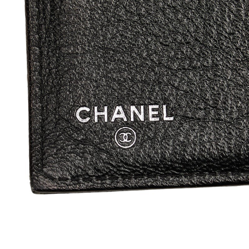 Chanel Bicolor Leather Long Wallet