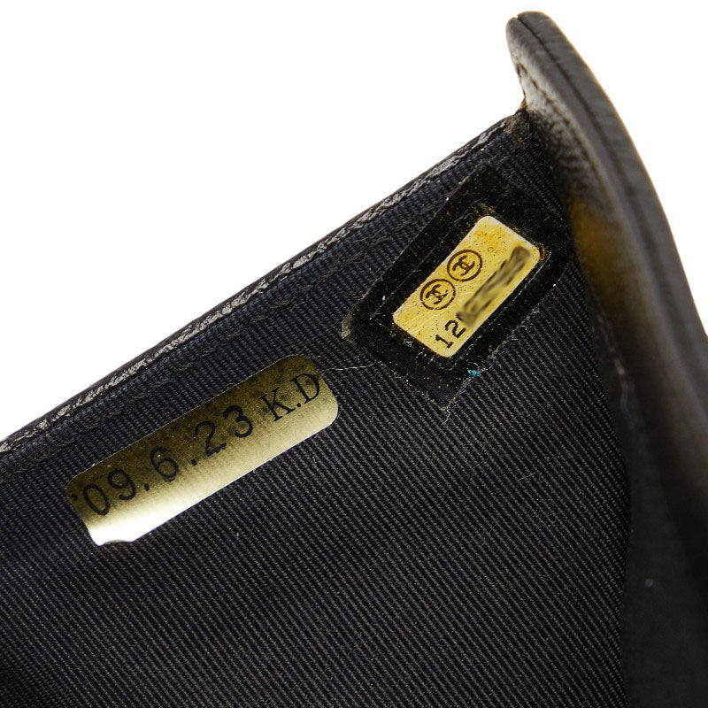 Chanel Bicolor Leather Long Wallet