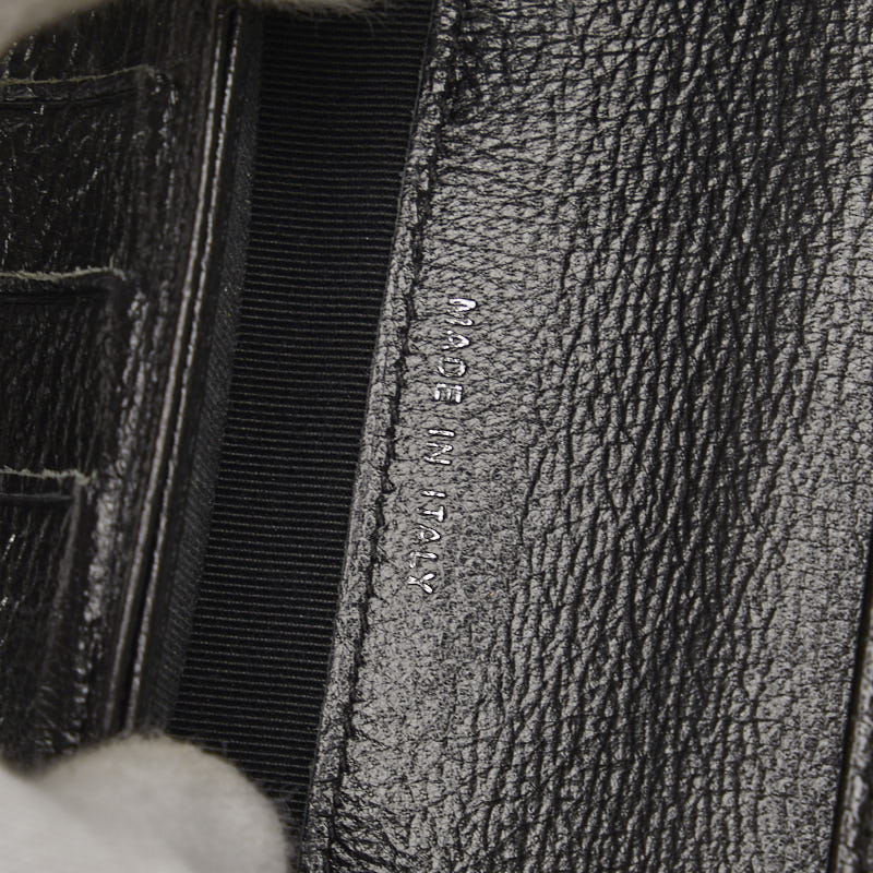 Chanel Bicolor Leather Long Wallet