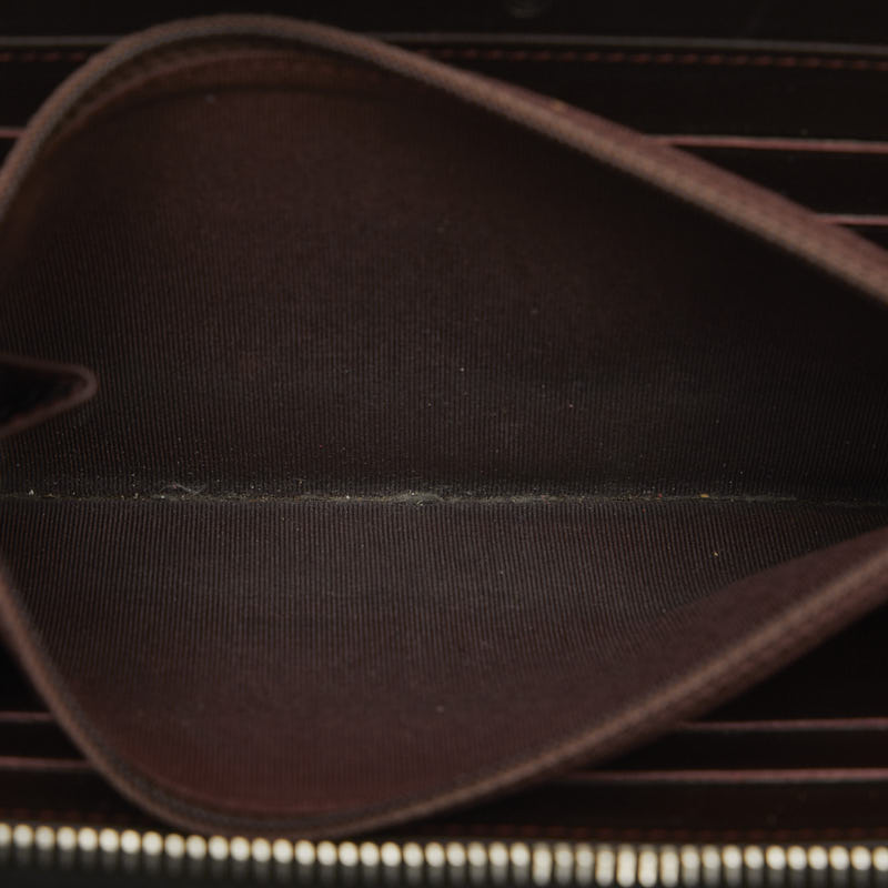 Chanel Caviar Skin Matelasse Coco Mark Round Zipper Long Wallet
