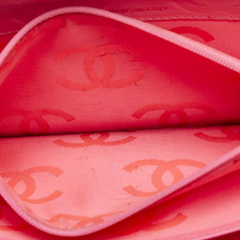 Chanel Cambon Line Lambskin Long Wallet