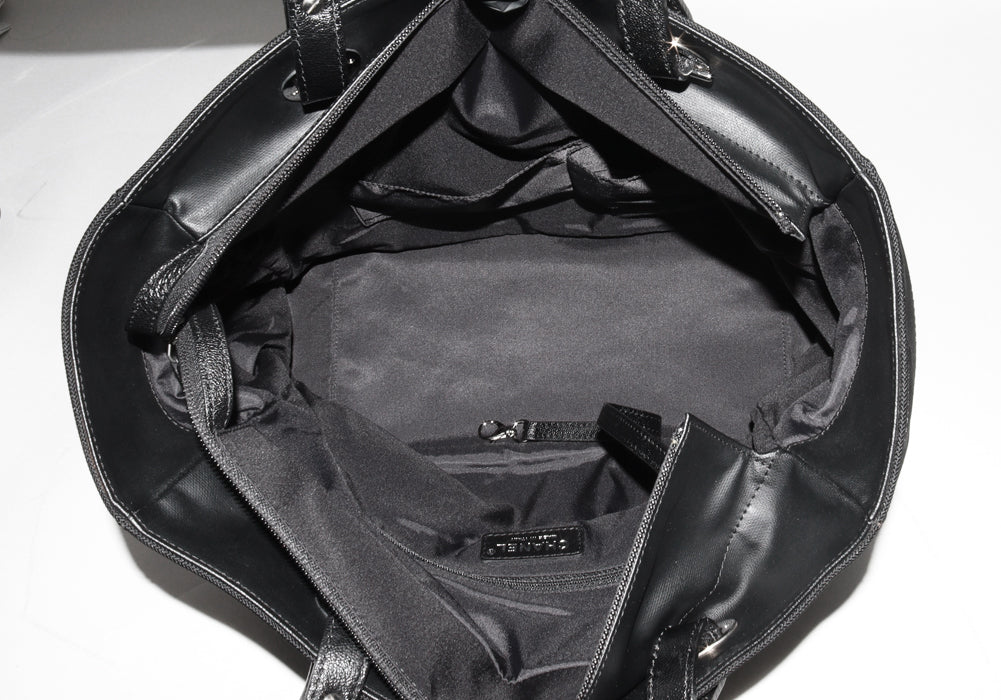 Chanel Coated Canvas Tote Bag A34209