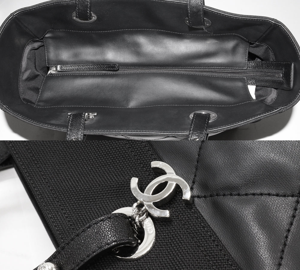 Chanel Coated Canvas Tote Bag A34209