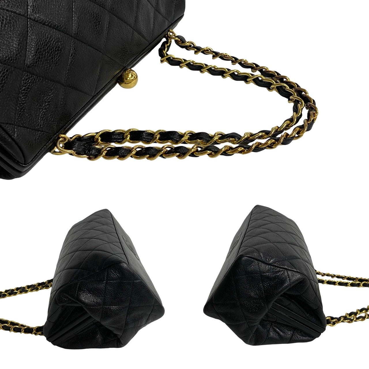 Chanel Matelasse Chain Shoulder Bag Leather Shoulder Bag 121-7