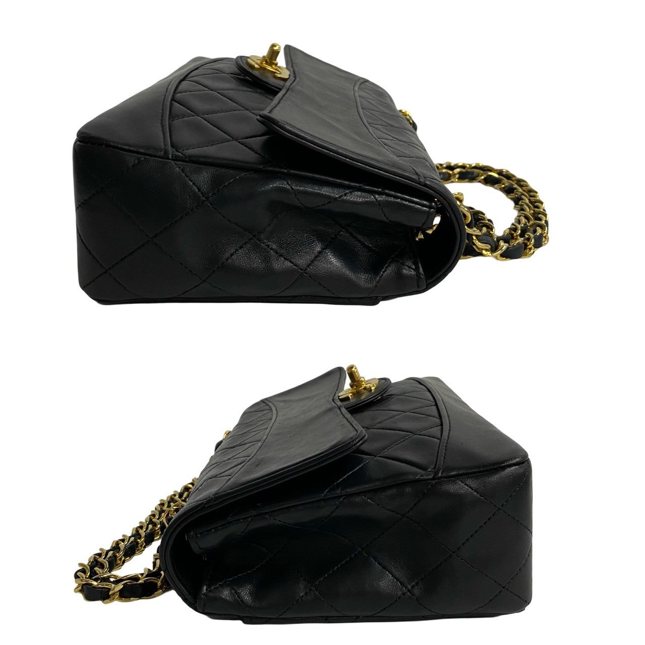 Chanel CC Classicc Flap Bag Leather Crossbody Bag in New Condition