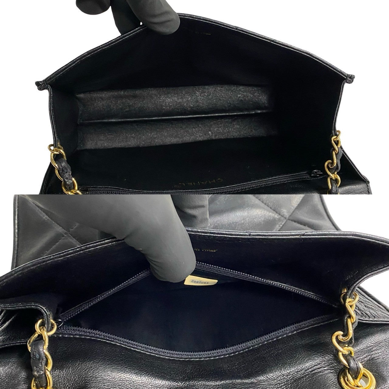 Chanel CC Matelasse Chain Crossbody Bag Leather Crossbody Bag