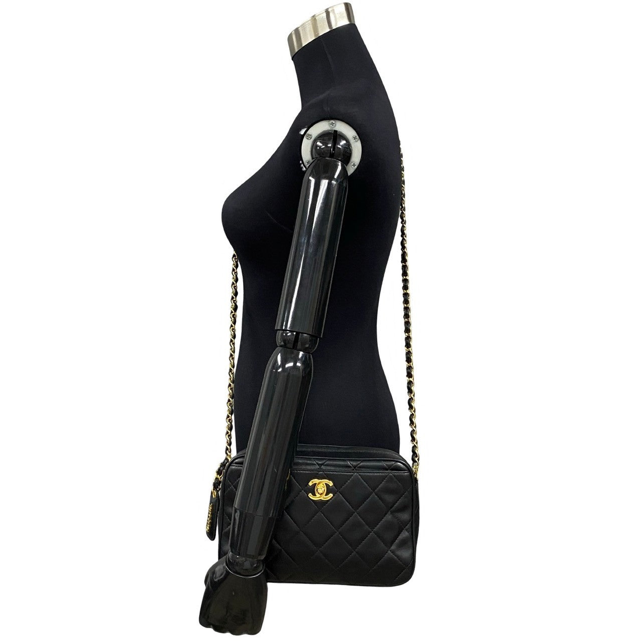 Chanel CC Matelasse Camera Bag Leather Crossbody Bag in New Condition