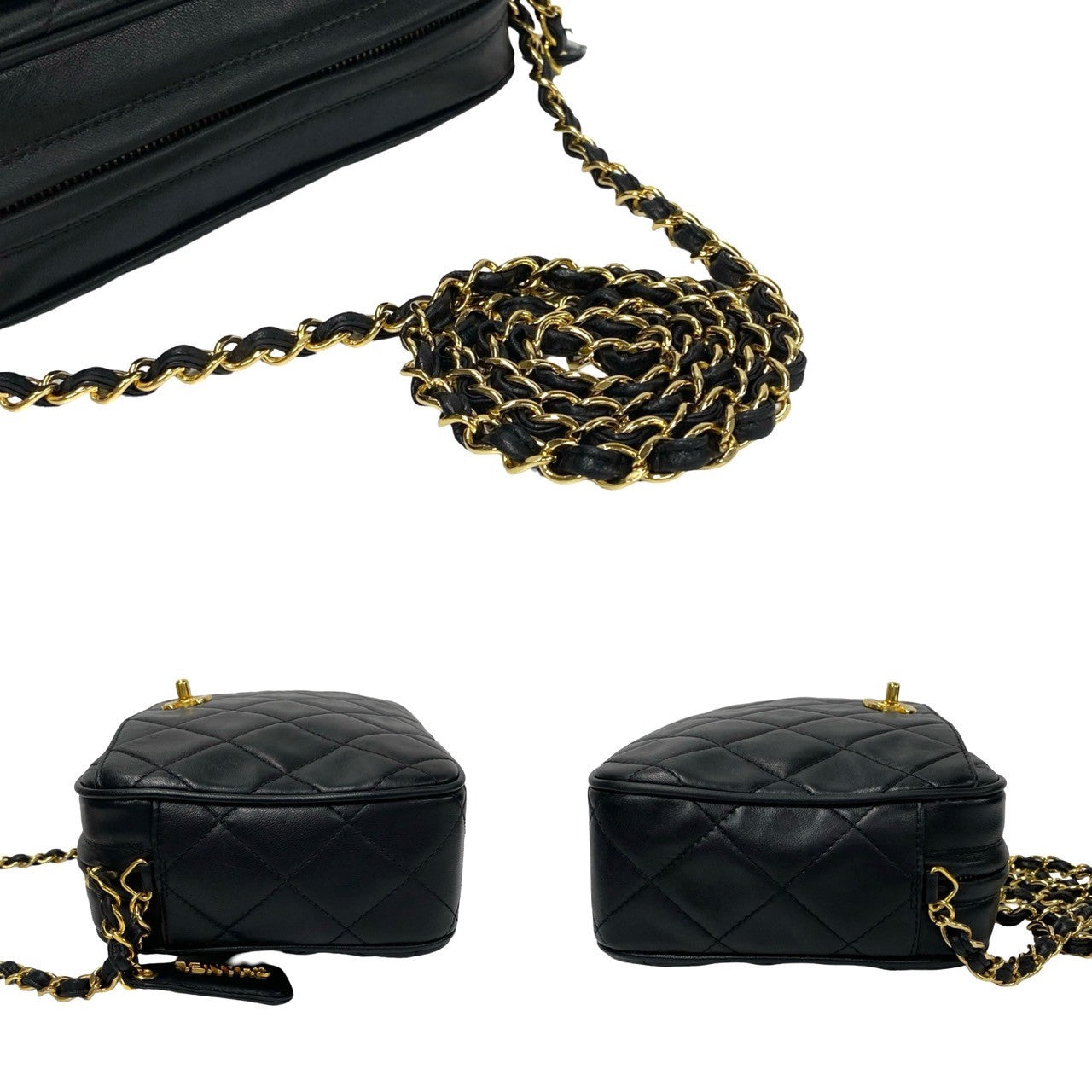 Chanel CC Matelasse Camera Bag Leather Crossbody Bag in New Condition