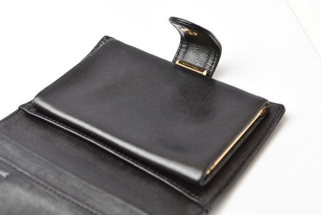 Chanel Caviar Skin Vintage Wallet Black