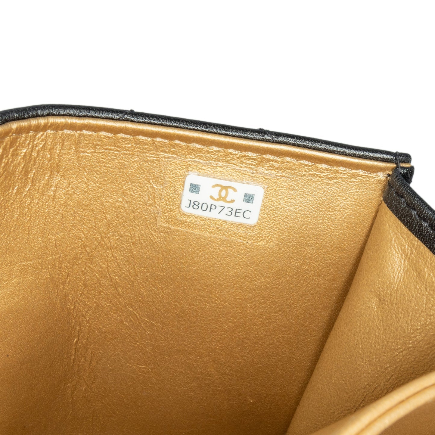 Chanel Sac Quilted Calfskin Strass Card Holder On Chain