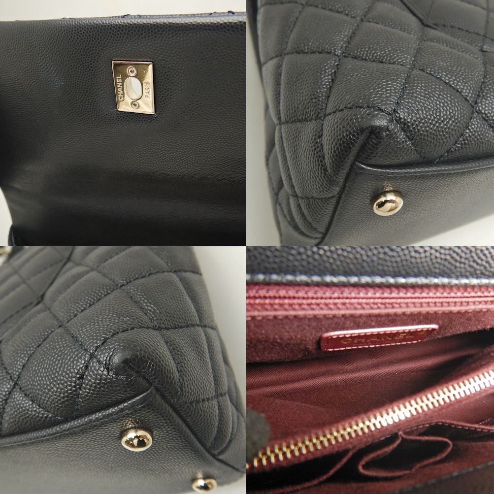 Chanel Coco Handle 2WAY Bag A92991 Black