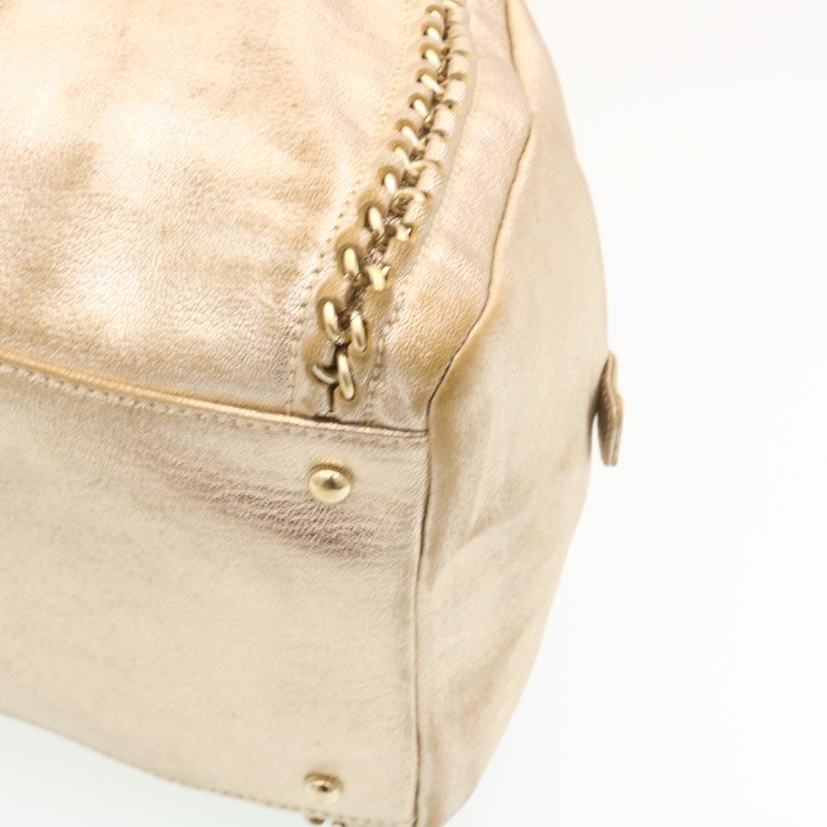 CHANEL Caviar Skin Tote Bag Leather White CC 28380A