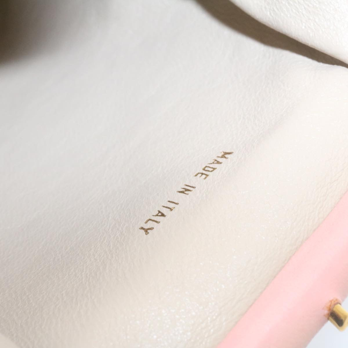 CHANEL Matelasse Hand Bag Lamb Skin Pink CC 29107A
