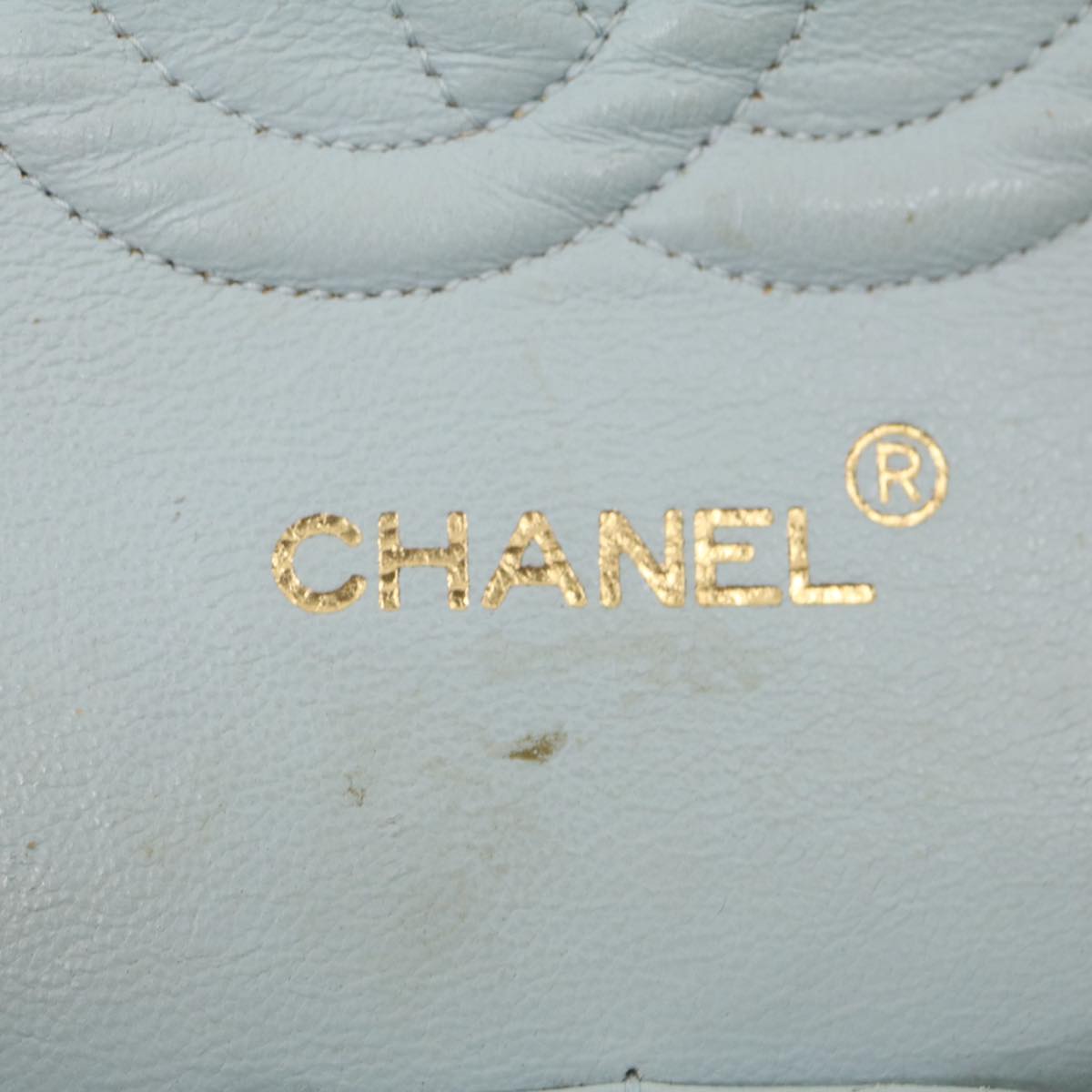 CHANEL Classic Matelasse 25 Double Chain Flap Shoulder Bag Lamb Skin 29961A