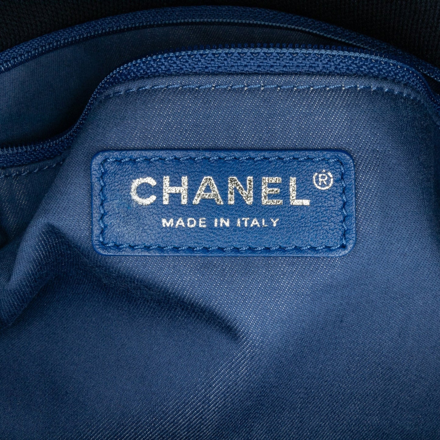 Chanel Sac Maxi Multicolor Stripe Jersey Rope Flap