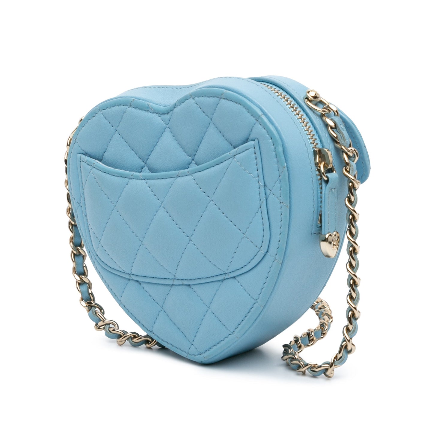 Chanel Sac Mini Lambskin CC in Love Heart Crossbody