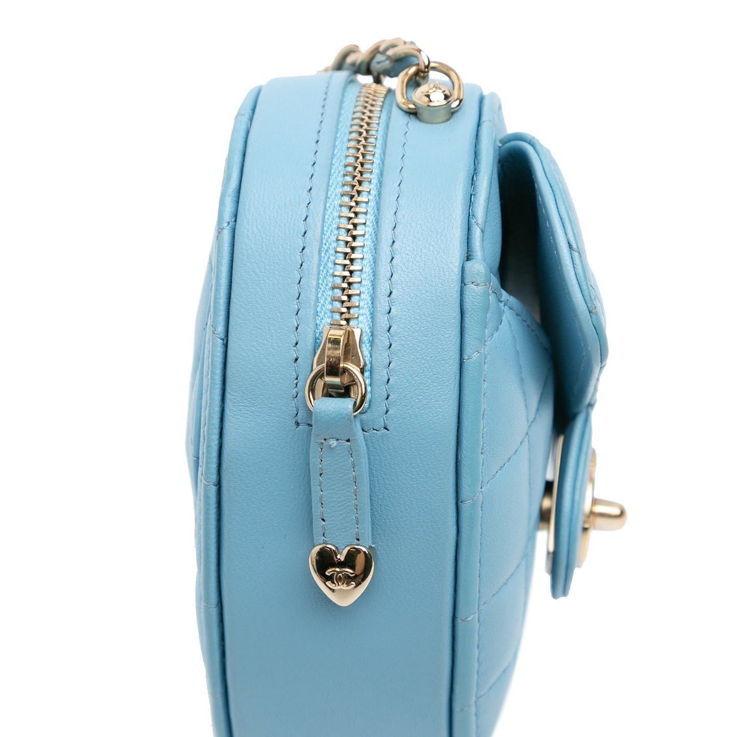 Chanel Sac Mini Lambskin CC in Love Heart Crossbody