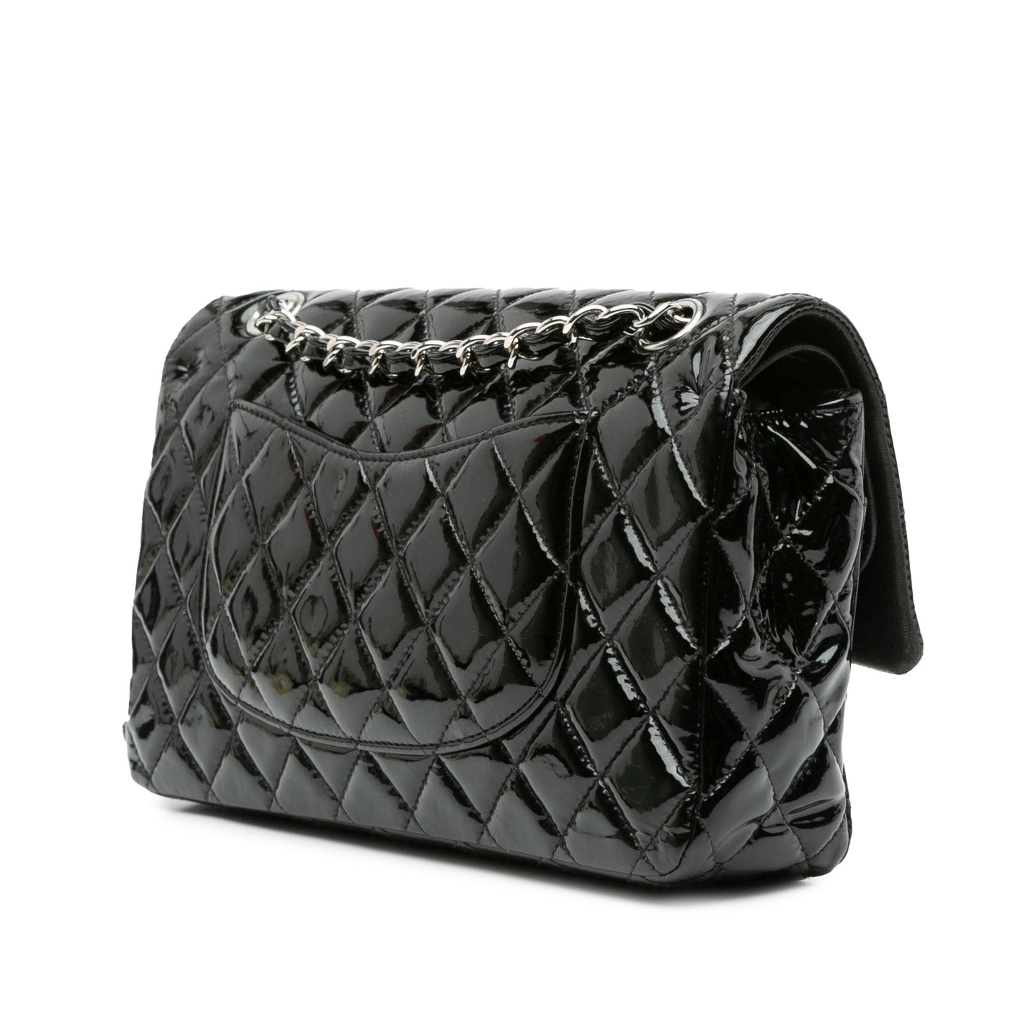 Chanel Sac Medium Classic Patent Double Flap