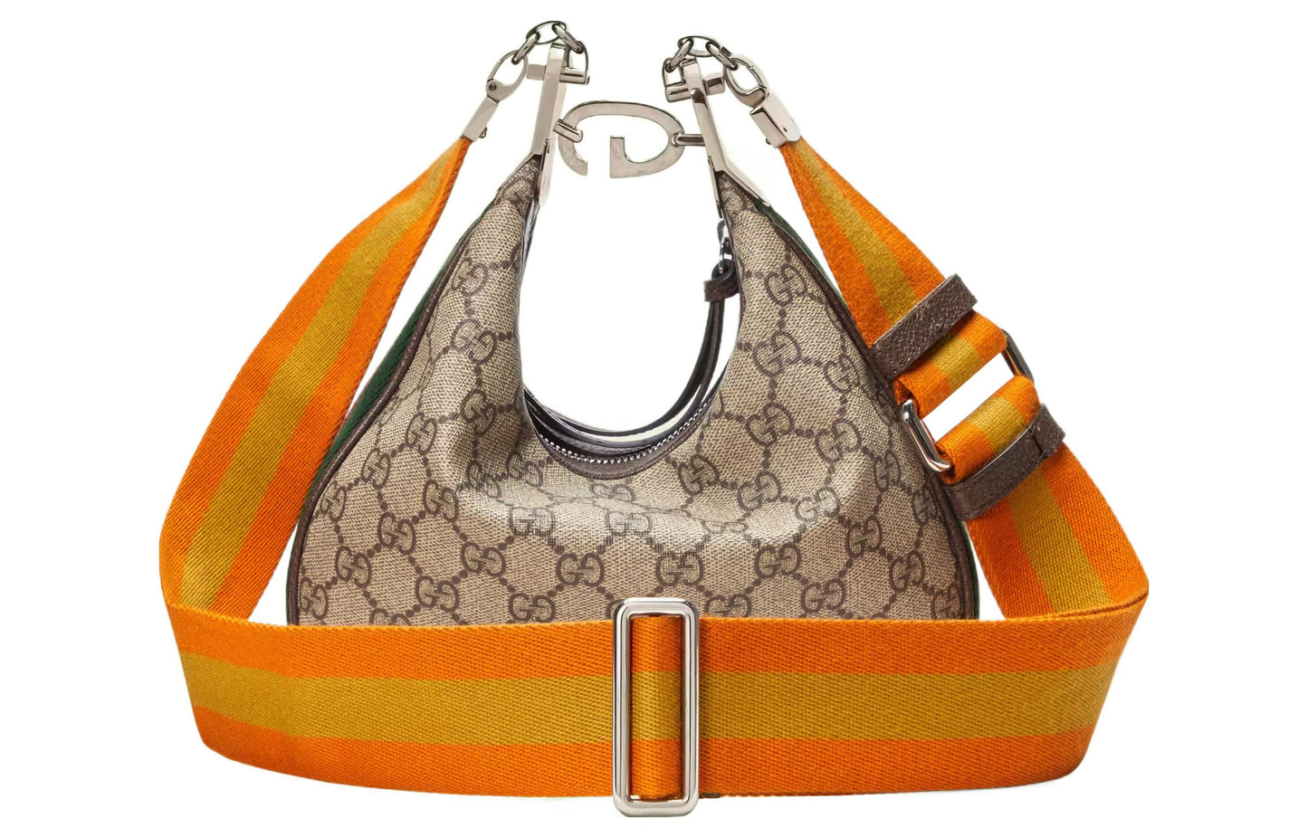 (WMNS) Gucci Attache Small Shoulder Bag 'Beige Yellow' 699409-96GRN-4091