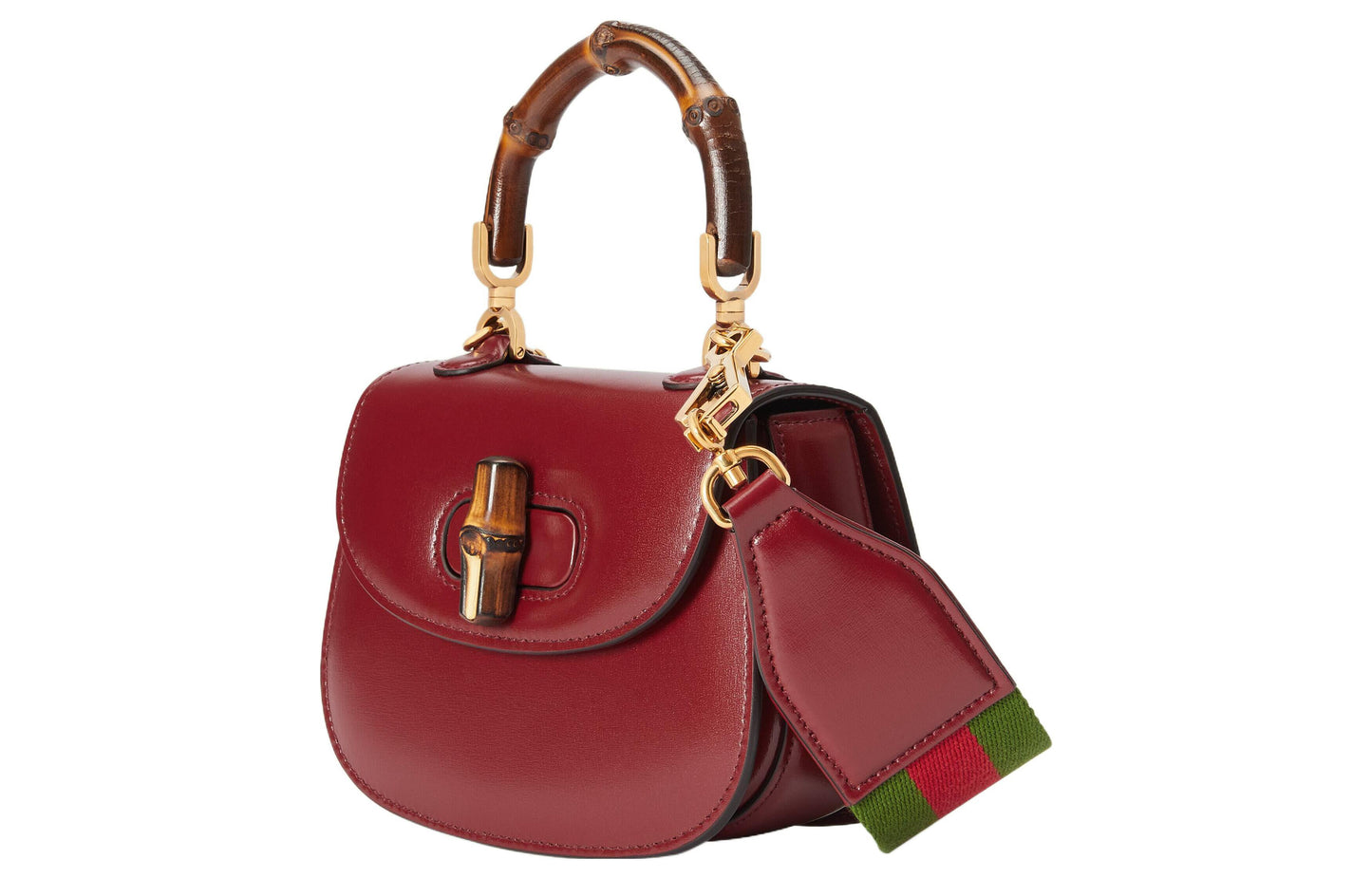 (WMNS) Gucci Bamboo 1947 Super Mini Bag 'Red' 686864-10ODT-6674