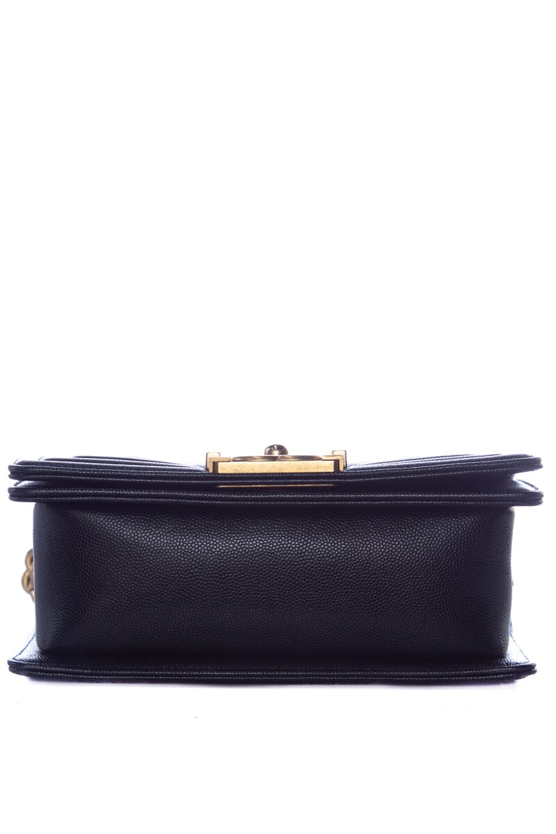 Chanel Black Small Boy Bag GHW Handbag