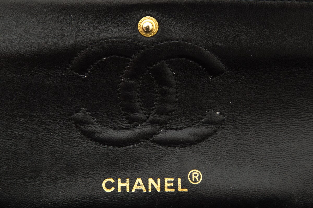 Chanel Burgundy Medium Classic Double Flap Handbag