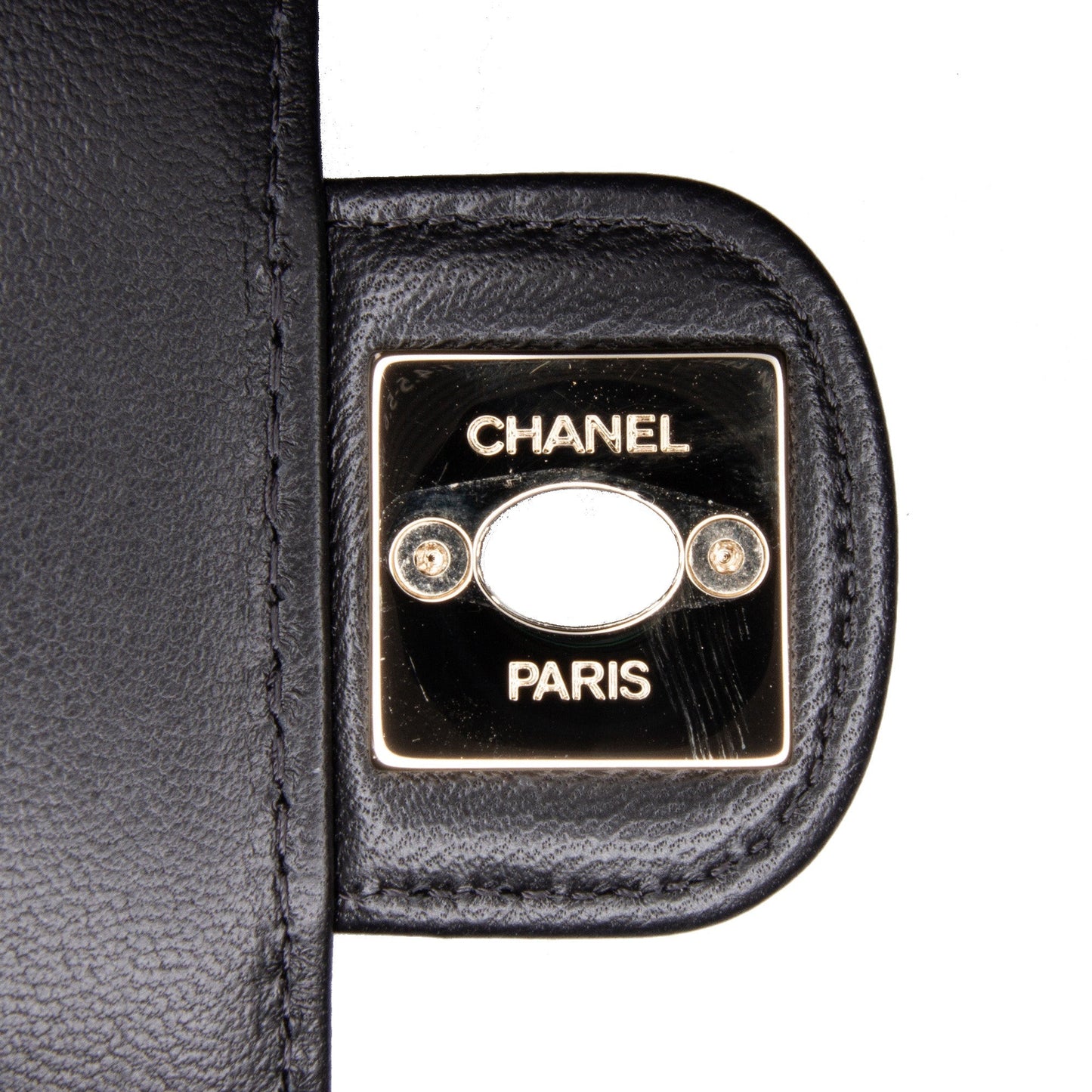 Black Chanel Mini Lambskin CC in Love Heart Crossbody