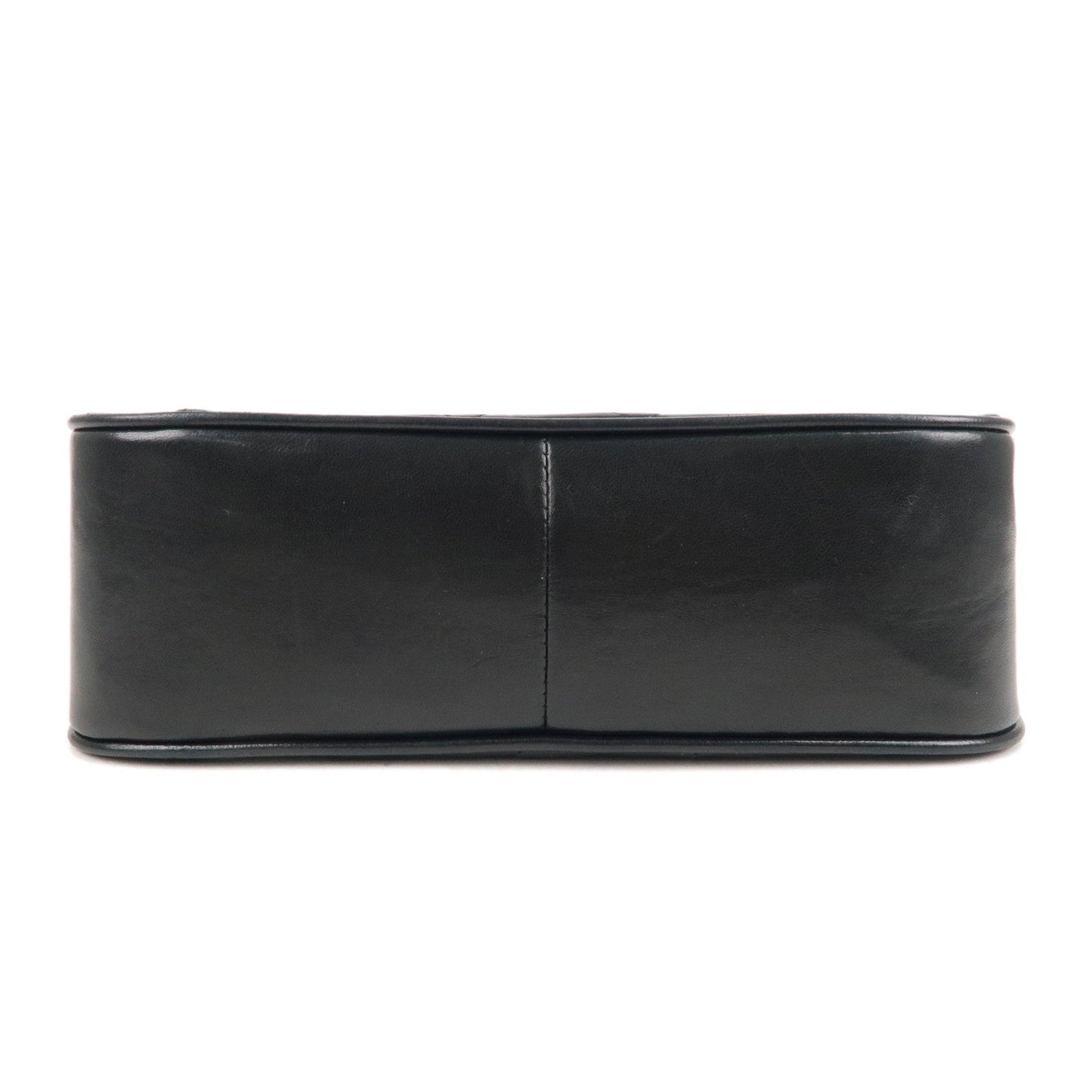 CHANEL Matelasse Lamb Skin Bijoux Chain Shoulder Bag Black