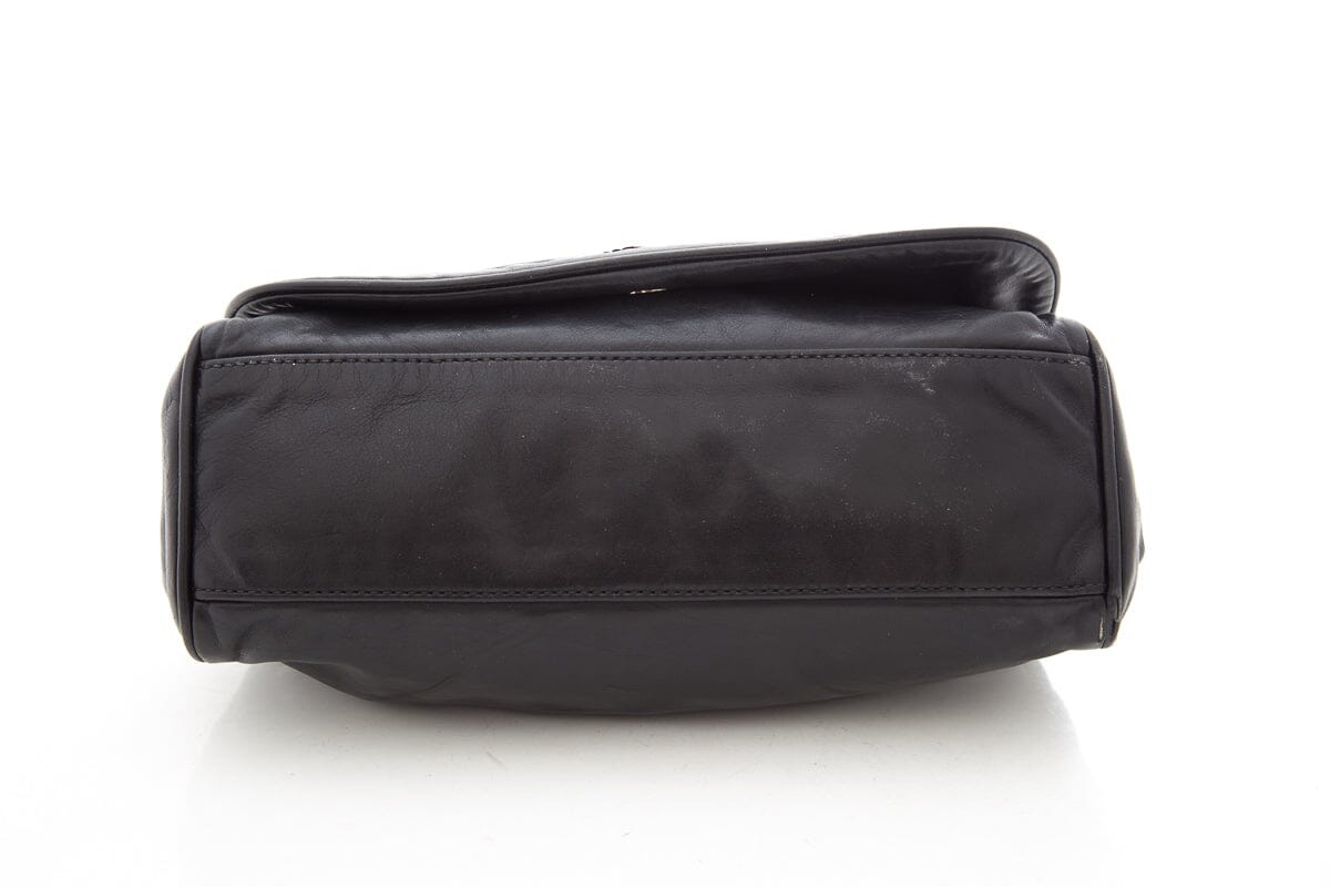 Chanel Black Rock and Chain Shoulder Bag