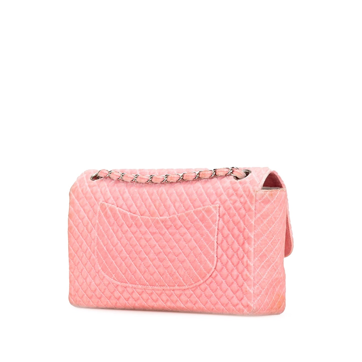Chanel Sac Medium Micro Quilted Velvet CC Flap