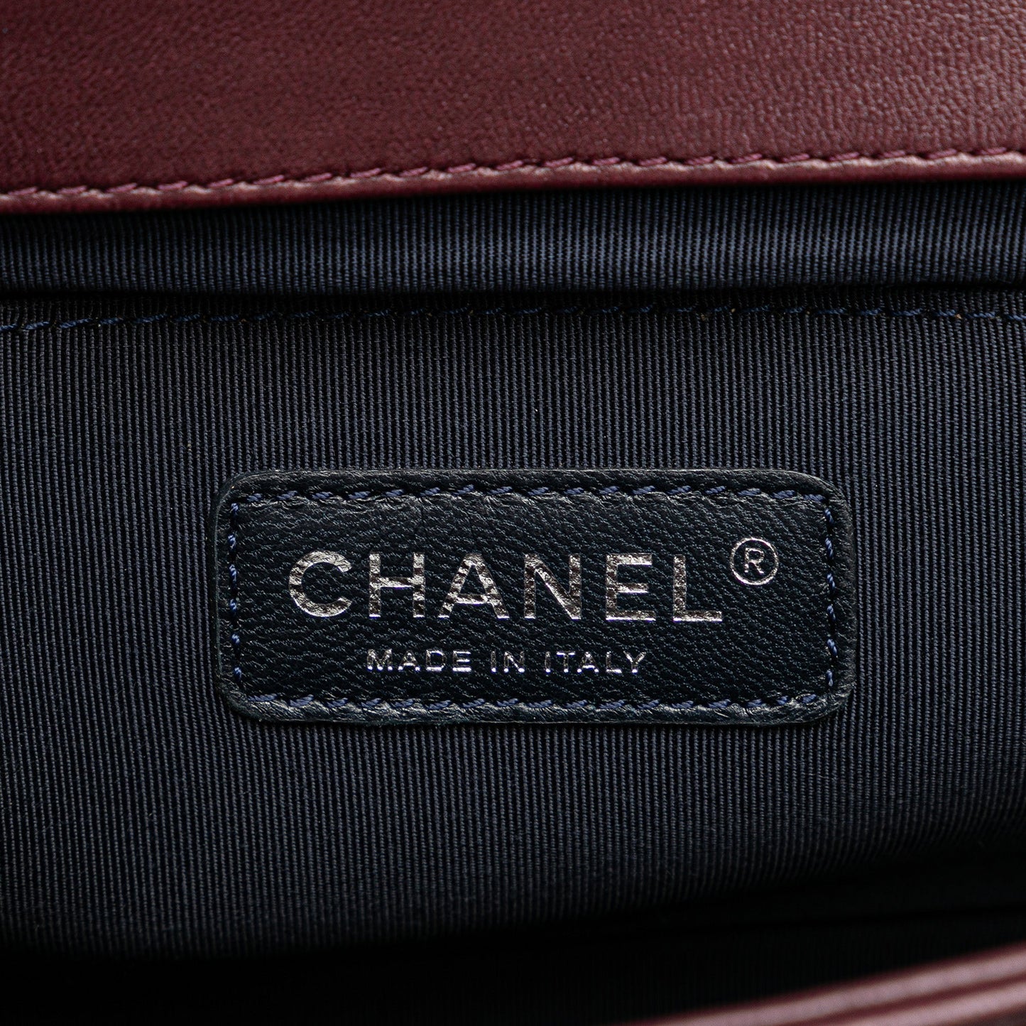 Chanel Sac Medium Velvet Tweed Boy Flap