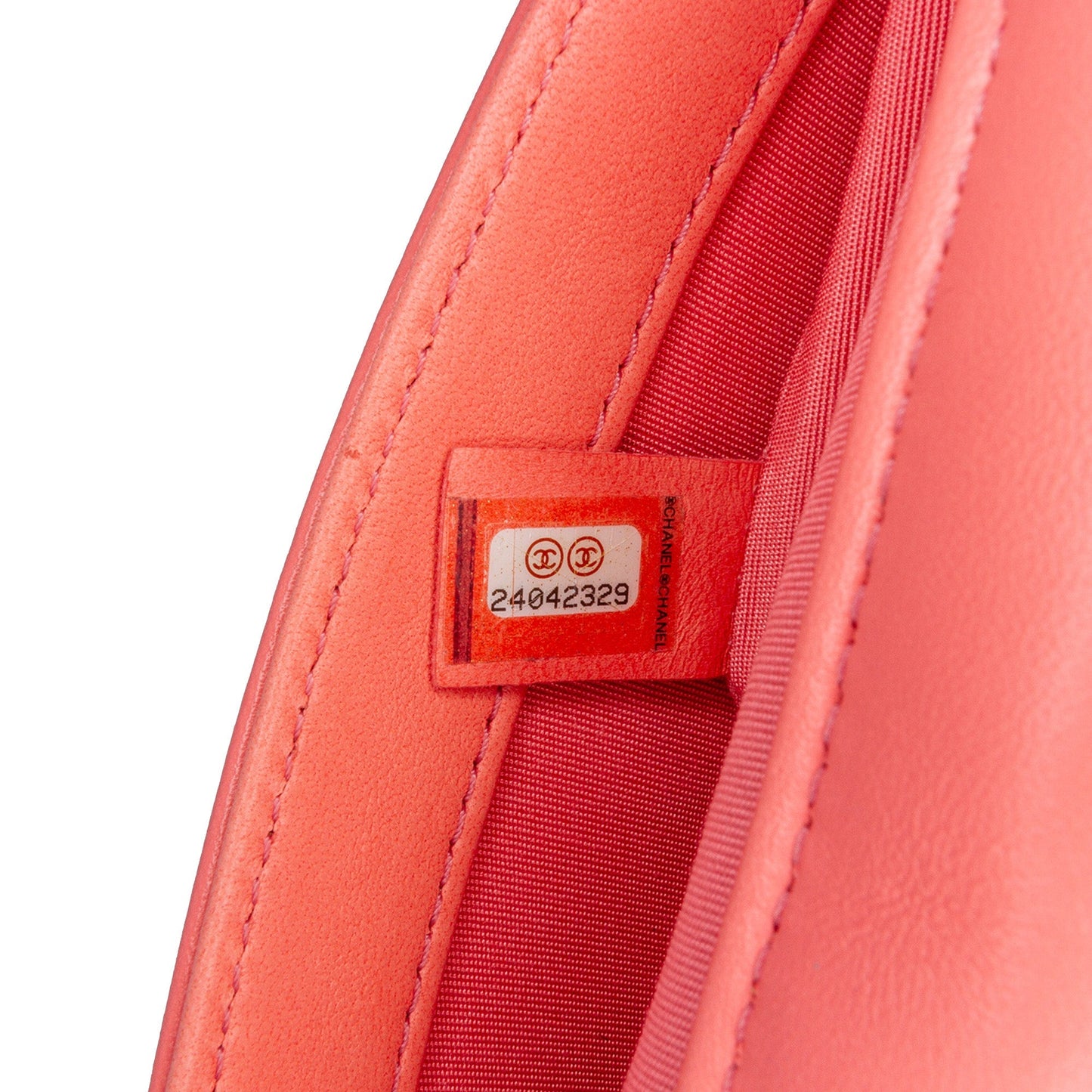 Chanel Sac CC Quilted Lambskin Handle Tied Flap