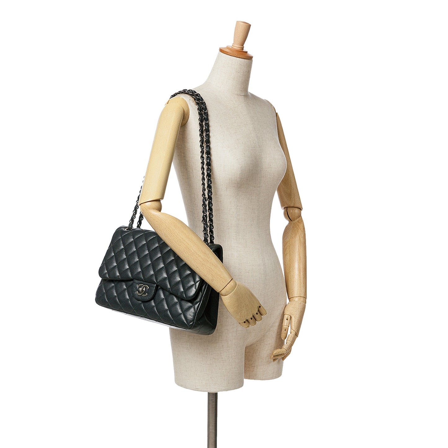 Chanel Sac Jumbo Classic Caviar Double Flap