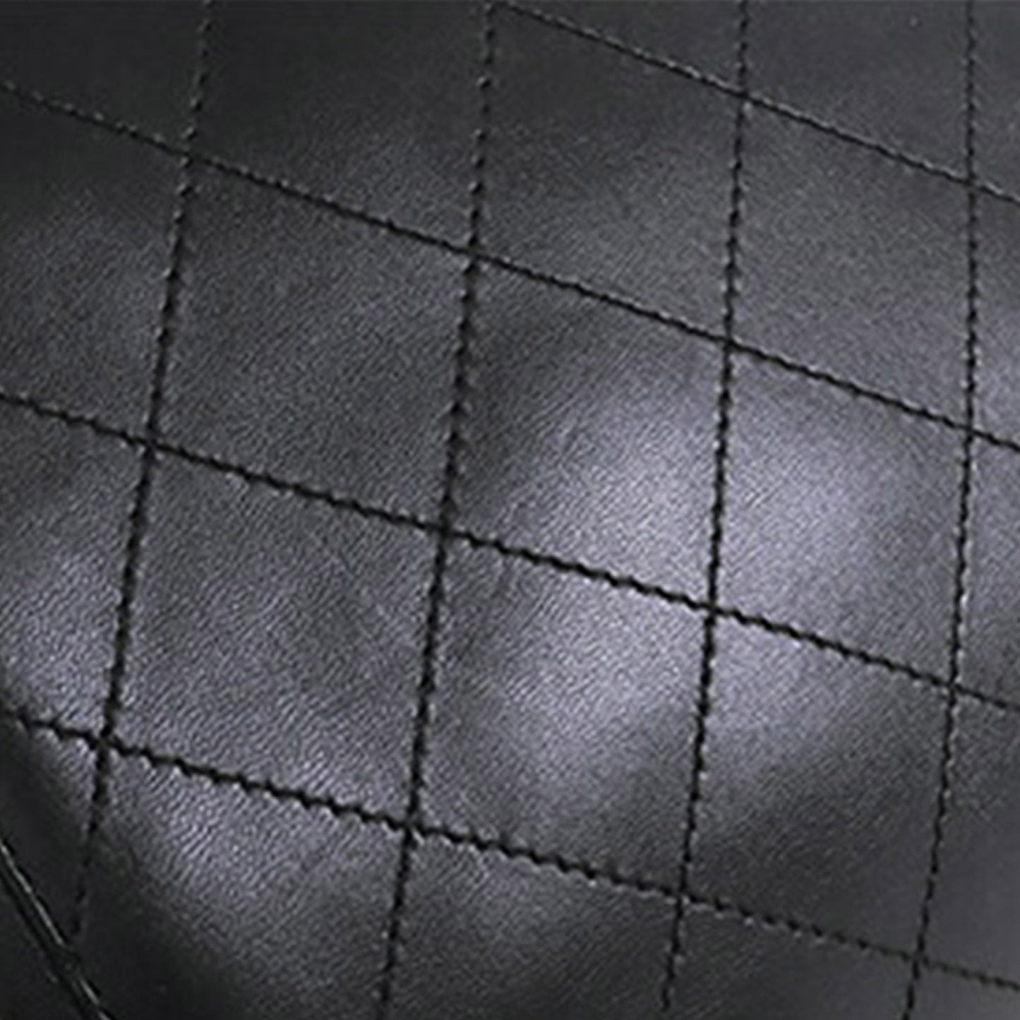 Black Chanel Quilted Lambskin Round Flap Bag