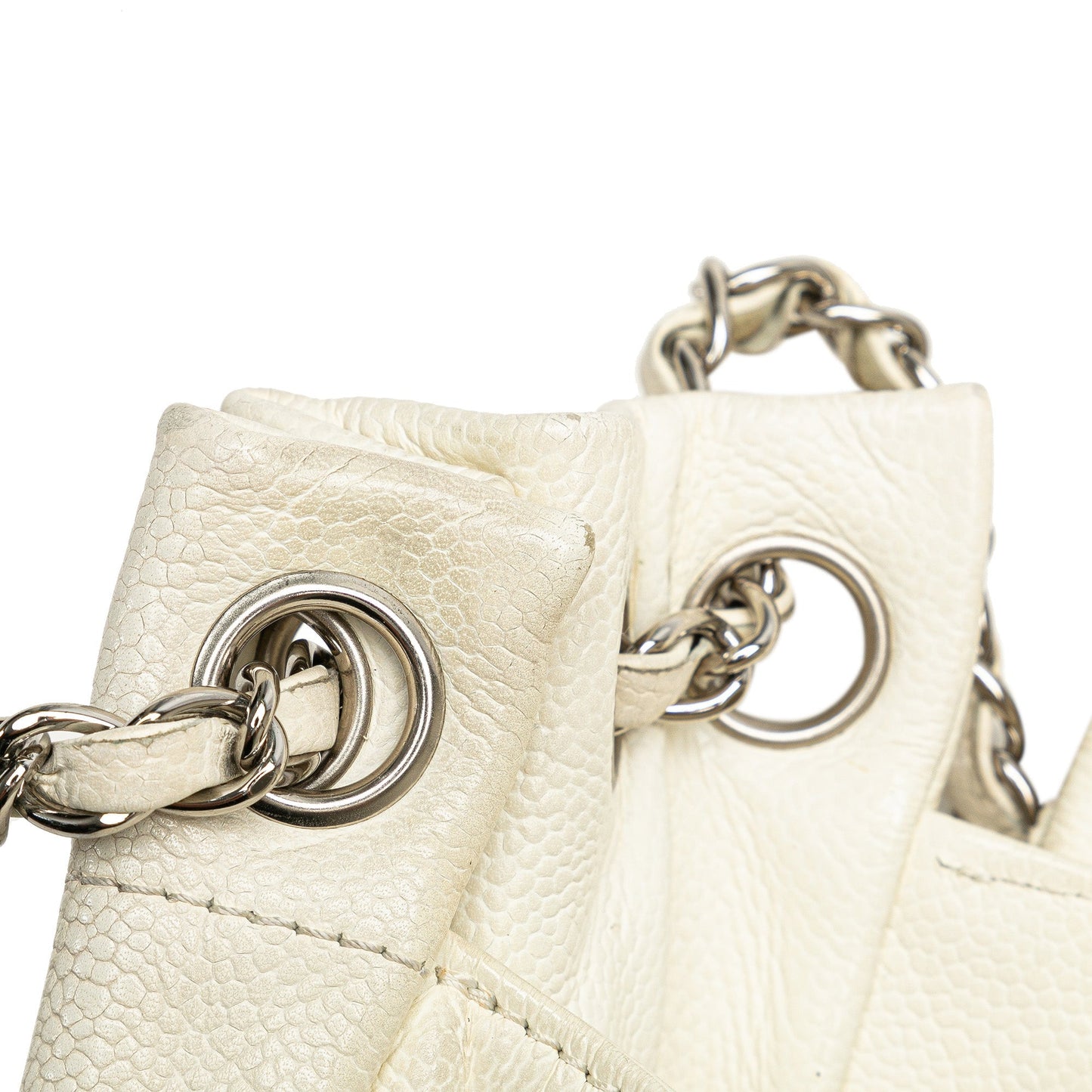 Chanel Sac Caviar Perforated Hollywood Accordion Flap