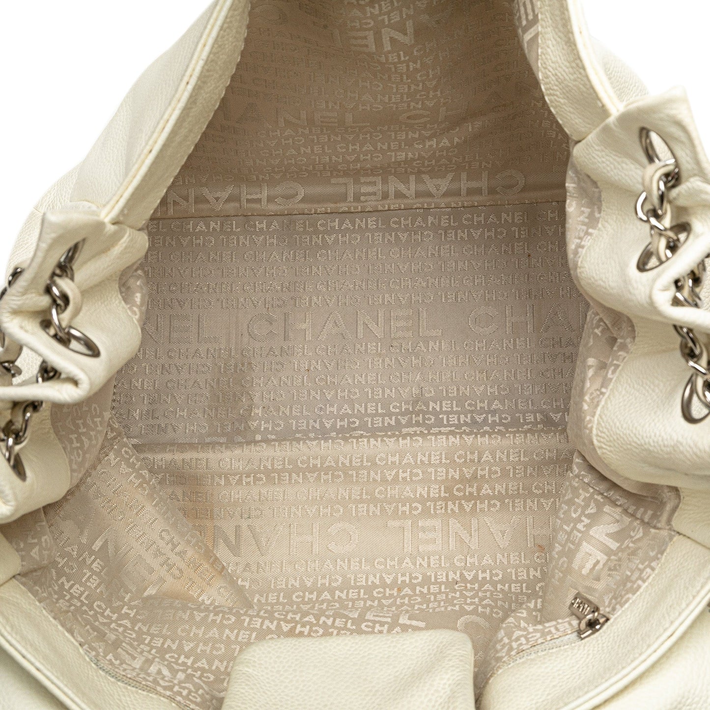 Chanel Sac Caviar Perforated Hollywood Accordion Flap