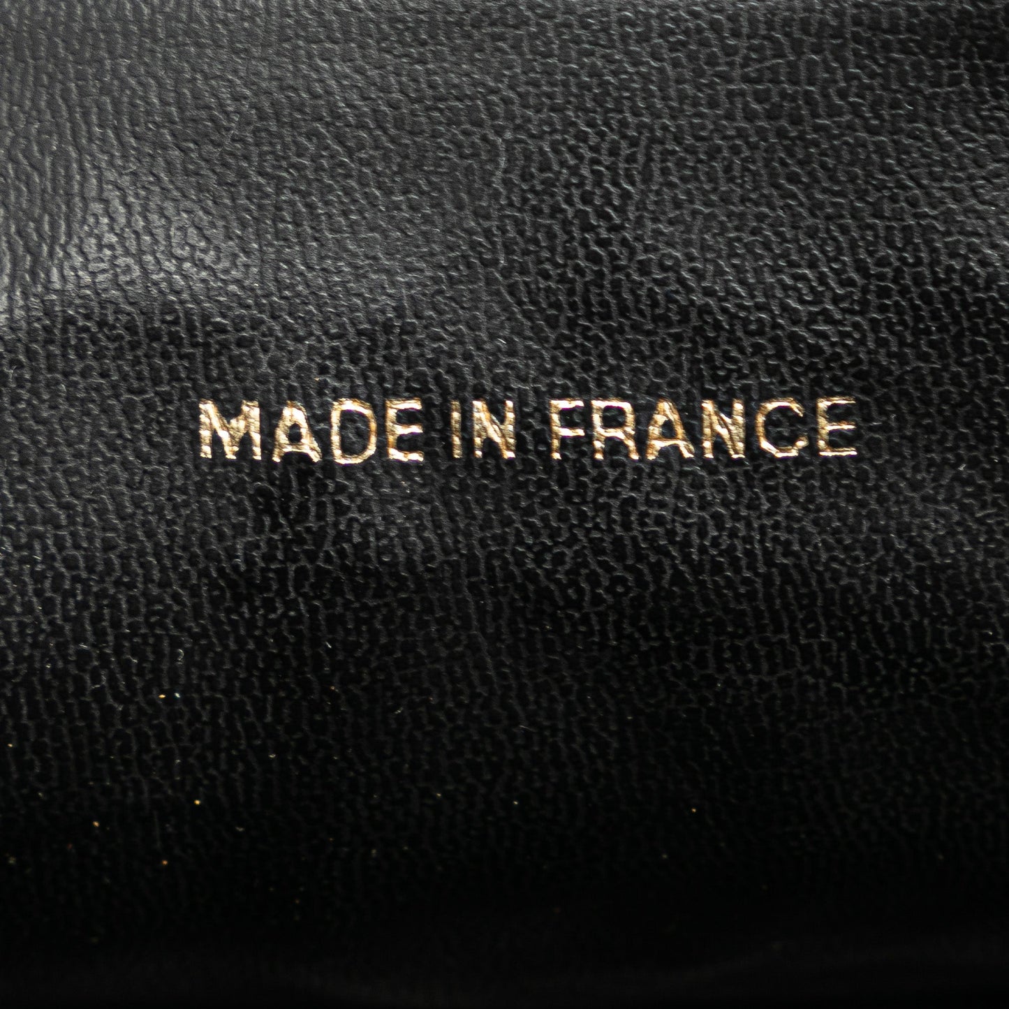Black Chanel CC Caviar Vanity Case