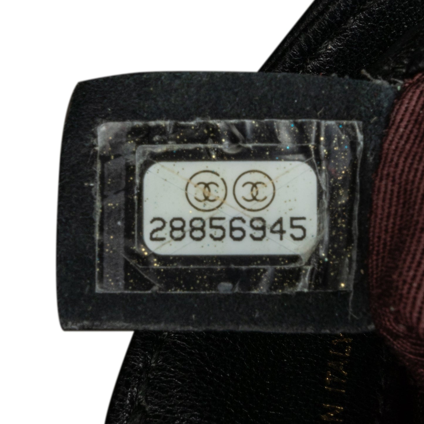 Chanel Sac Lambskin Tech Me Out Clutch With Chain