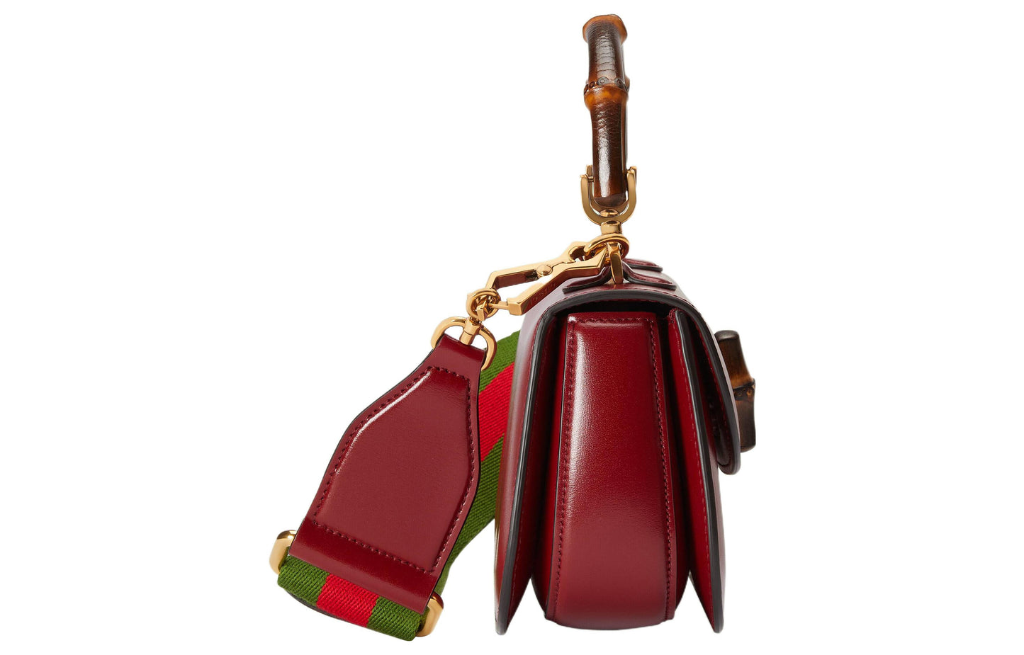 (WMNS) Gucci Bamboo 1947 Super Mini Bag 'Red' 686864-10ODT-6674