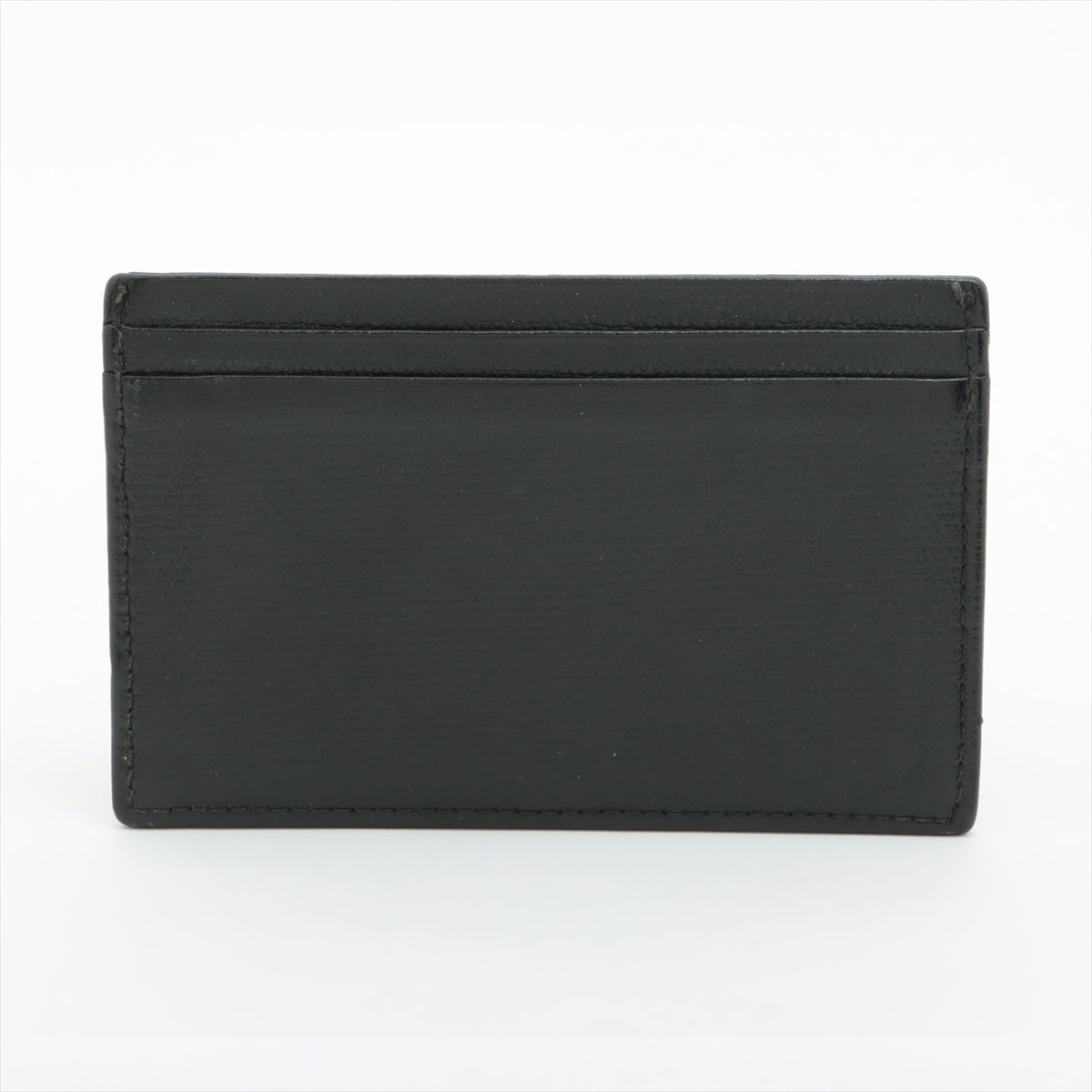 Chanel Coco Button Caviar Leather Card Case Black