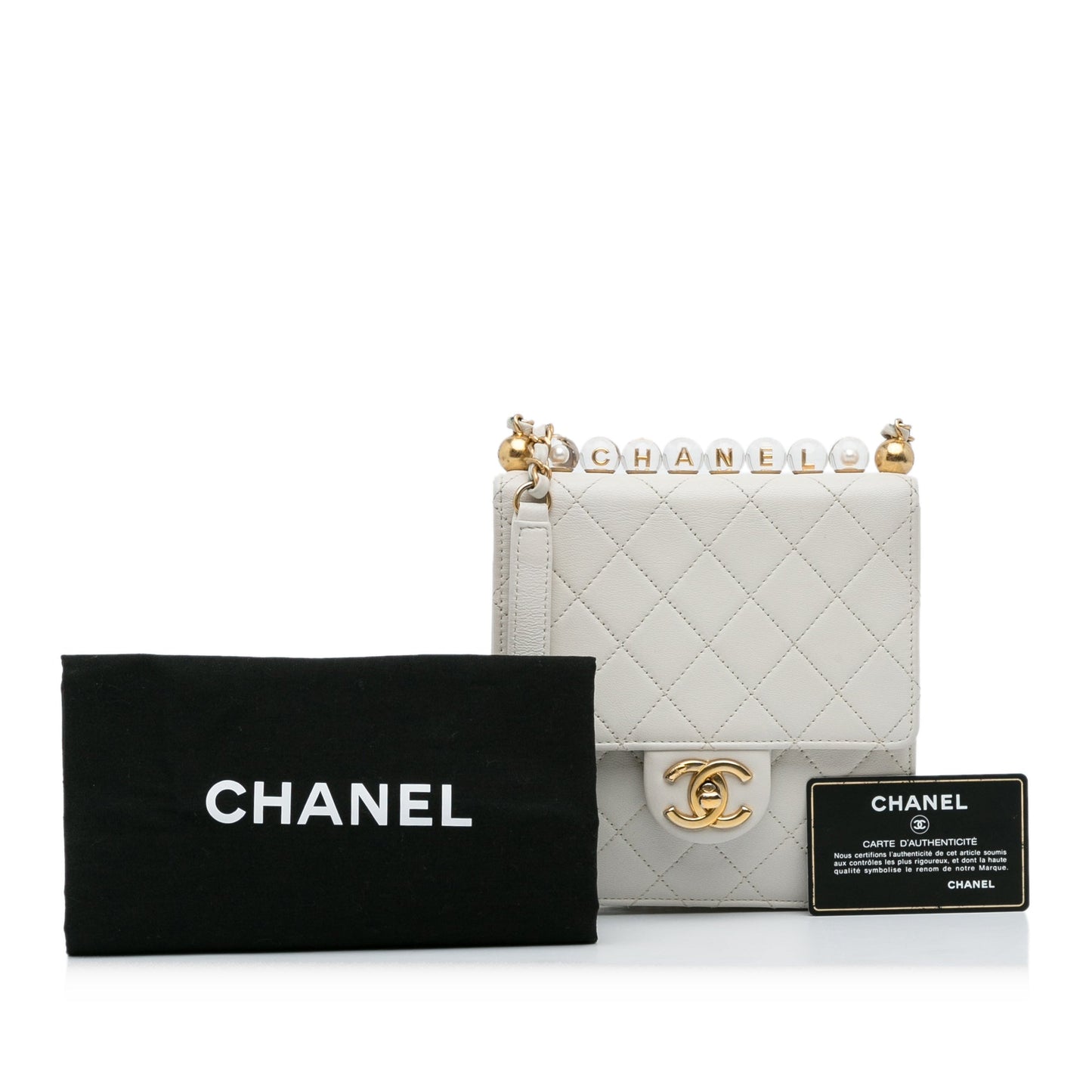 Chanel Sac Mini Chic Pearls Crossbody