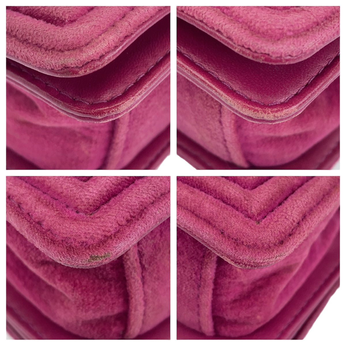 Chanel Boy Matelasse Velvet Leather Shoulder Bag