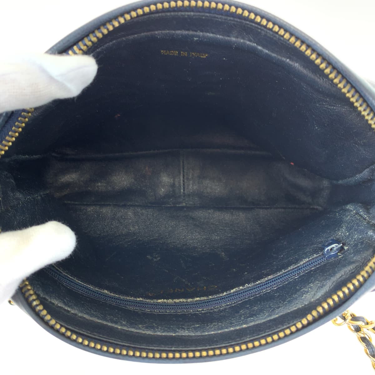 Chanel Vintage Lambskin Matelasse Tassel Shoulder Bag