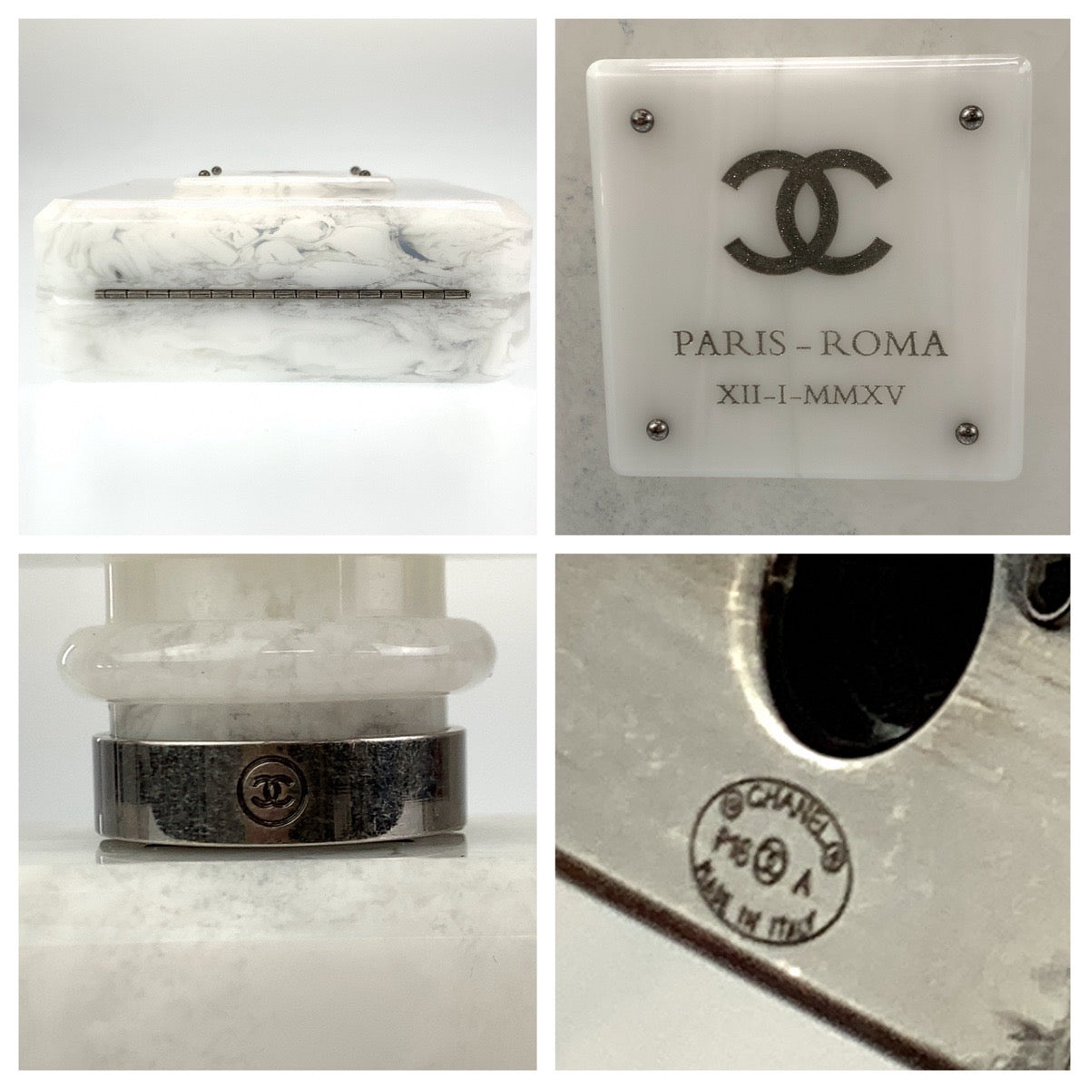 Chanel Marble Pattern Mini Bag 2016 Paris-Roma N5