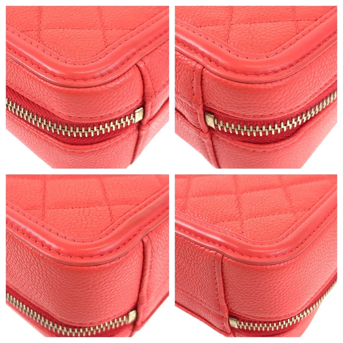 Chanel Caviar Skin CC Filigree 2way Bag