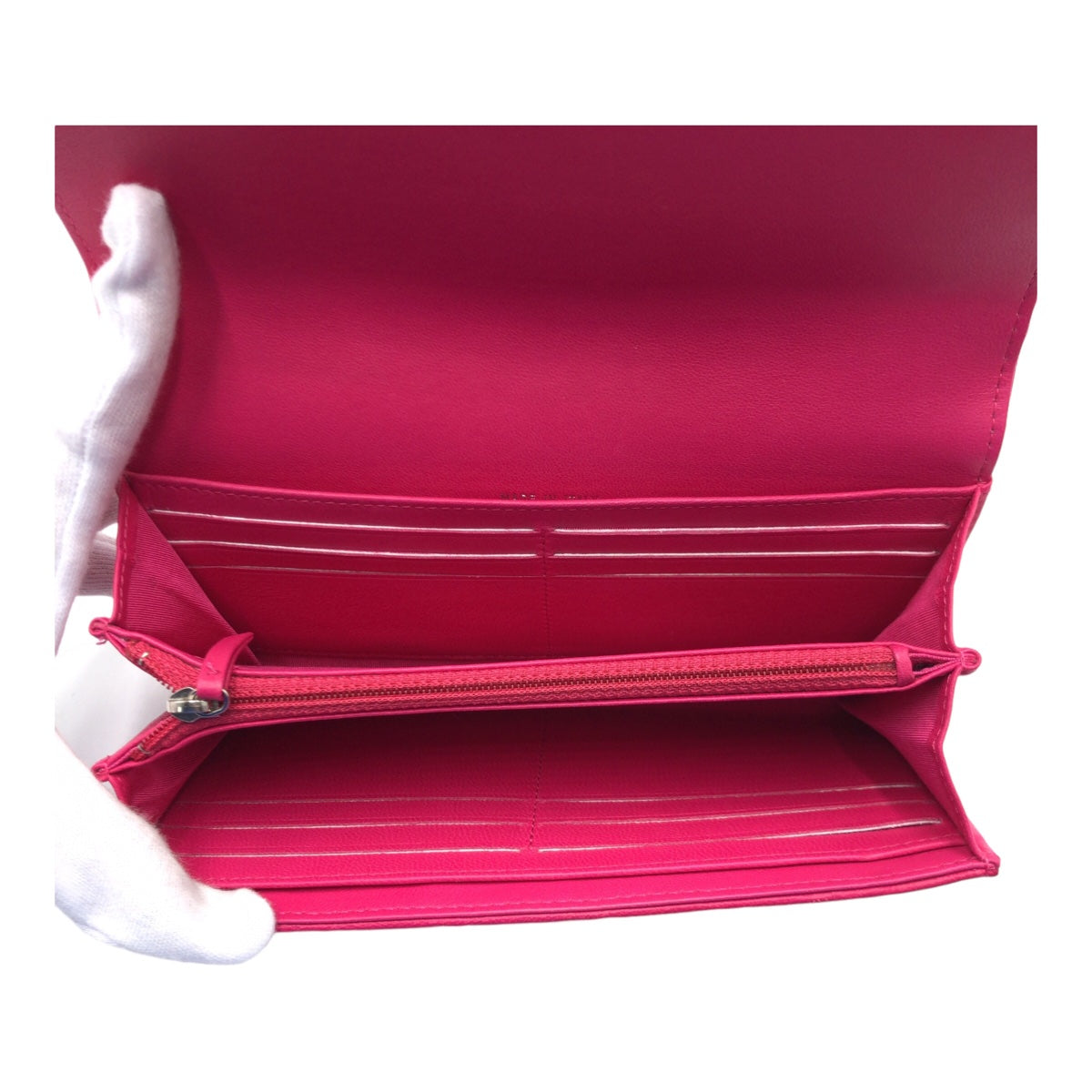 Chanel Matelasse Lambskin Long Wallet