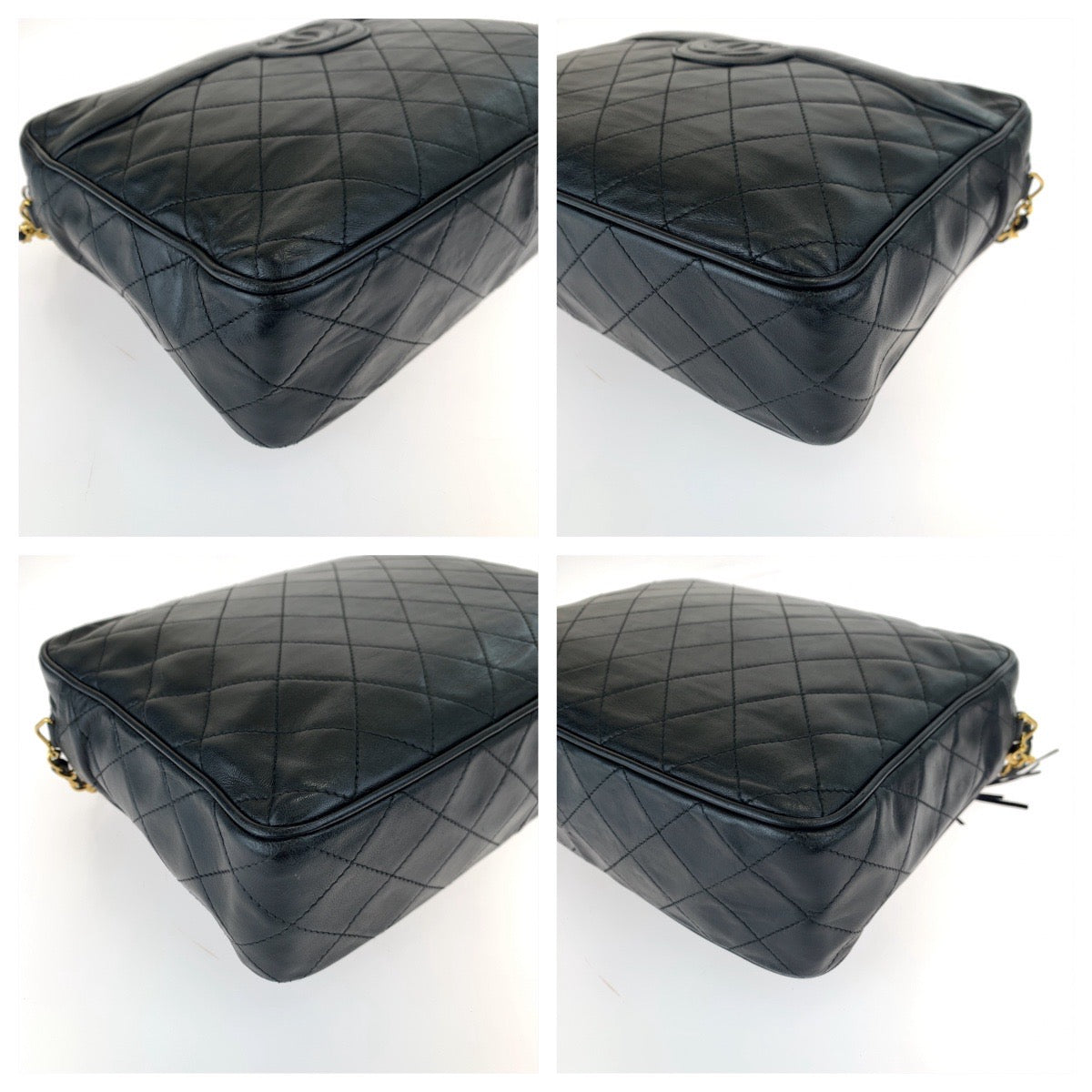 Chanel Vintage Matelasse Lambskin Shoulder Bag
