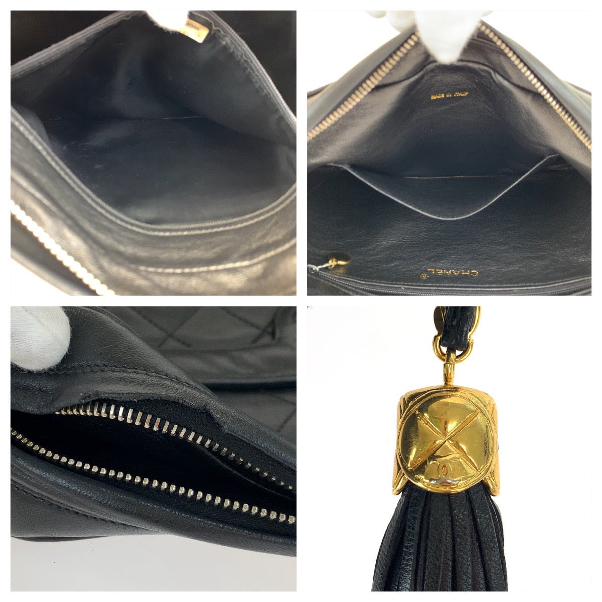 Chanel Vintage Matelasse Lambskin Shoulder Bag