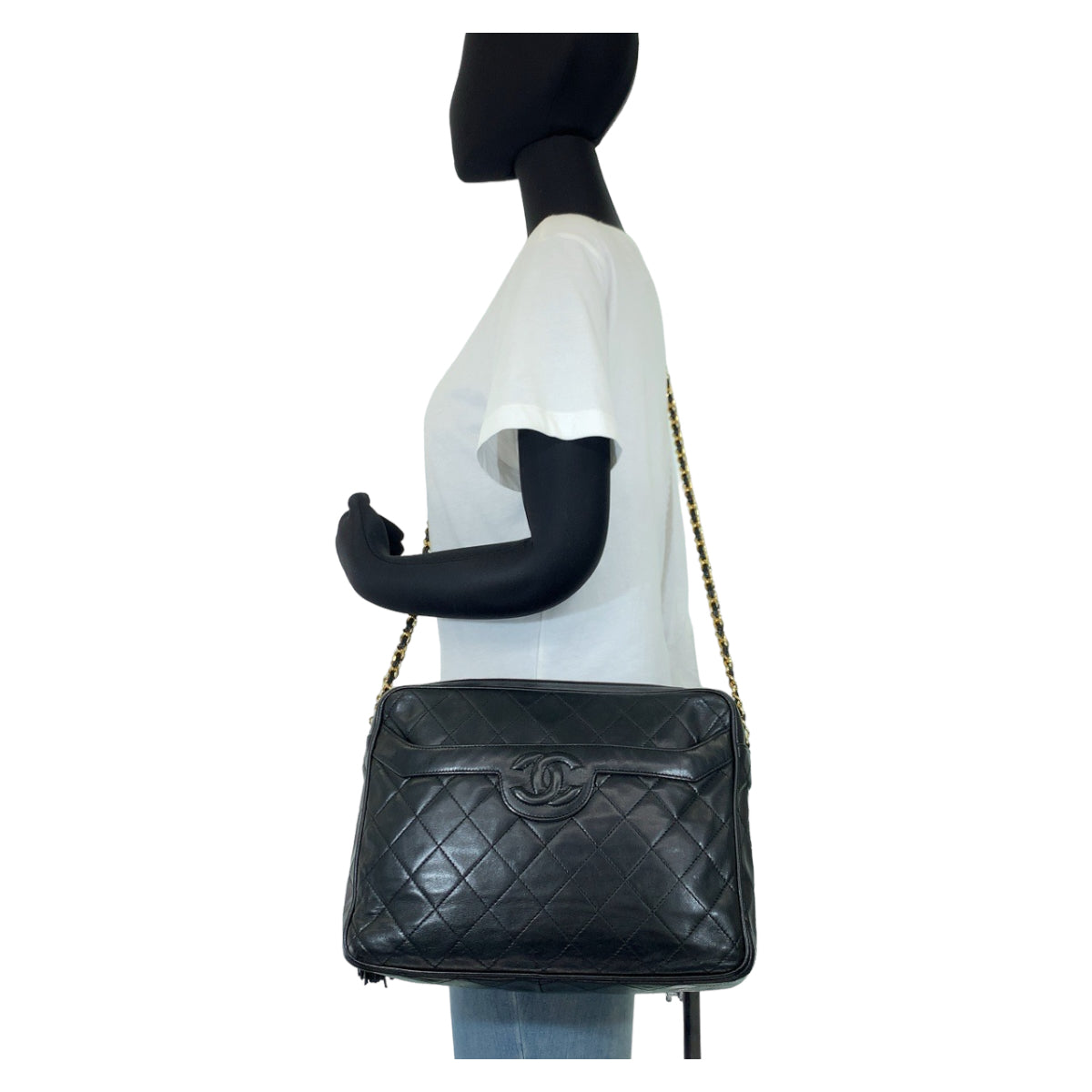 Chanel Vintage Matelasse Lambskin Shoulder Bag