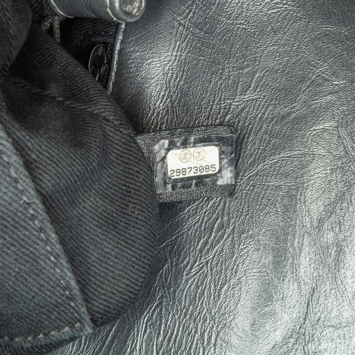 Chanel Sac Small Quilted Aged Calfskin Coco Satchel